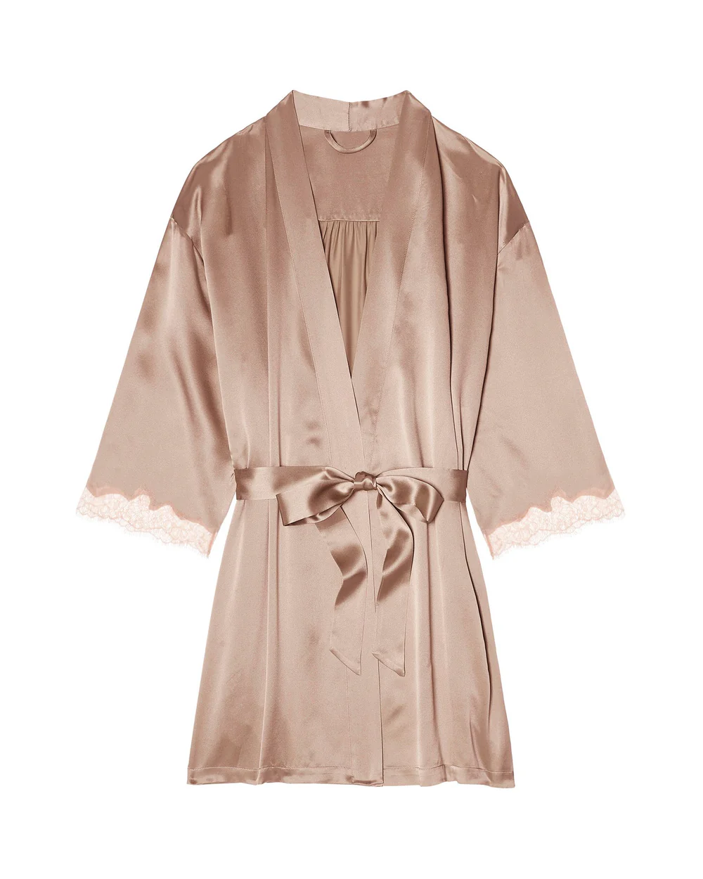 Satin Wrap Robe
